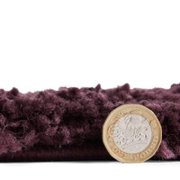 Boho 5413 Purple Berber Shaggy Moroccan Rug Runner