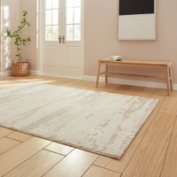 Elio Cream Modern Abstract Rug