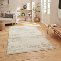 Elio Cream Modern Abstract Rug