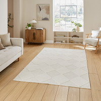 Lyna Cream Washable Rug