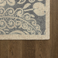 V&A Regius Sedding Grey Floral Rug