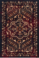 V&A Regius Marash Dark Red Traditional Rug