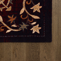 V&A Regius Marash Dark Red Traditional Rug