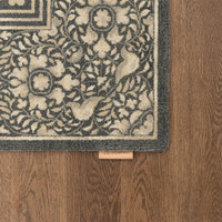 V&A Regius Lumina Graphite Traditional Rug