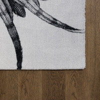V&A Calisia Talwin Grey Floral Rug