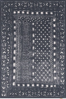 V&A Opal Masi Graphite Traditional Rug