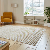 Mirage Beige Modern Abstract Rug
