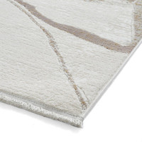 Mirage Cream Grey Modern Abstract Rug