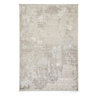 Mirage Grey Modern Abstract Faded Rug