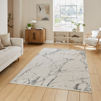 Mirage Grey Modern Abstract Rug