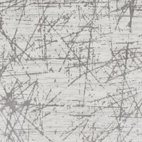 Mirage Grey Modern Abstract Scratched Rug