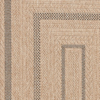 Nomad Black Brown Modern Rug
