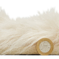 Polar Plush Beige Soft Shaggy Rug