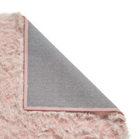 Polar Plush Rose Soft Shaggy Rug