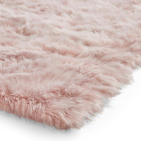 Polar Plush Rose Soft Shaggy Rug