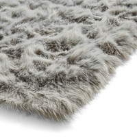 Polar Plush Light Grey Soft Shaggy Rug