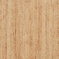 Savannah Jute Scallop Black Natural Rug