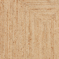 Savannah Jute Scallop Natural Rug