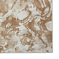 Tidal Beige Modern Abstract Rug