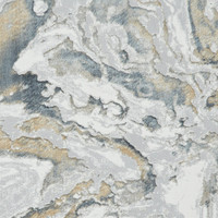 Tidal Silver Beige Modern Abstract Rug