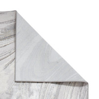 Tidal Silver Modern Abstract Rug