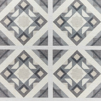 Victoria Grey Beige Diamonds Geo Washable Rug Runner