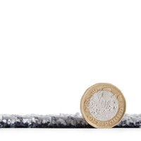 Whisper Grey Modern Diamonds Washable Rug