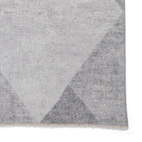 Whisper Grey Modern Washable Rug