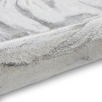 On Sale Tidal Silver Modern Abstract Rug 200x290cm