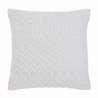 Halsey Geometric Cushion Natural