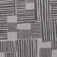 Catherine Lansfield Blocks Abstract Dark Grey Rug