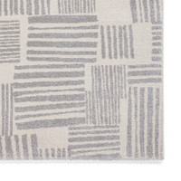 Catherine Lansfield Blocks Abstract Grey Rug