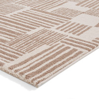 Catherine Lansfield Blocks Abstract Natural Rug