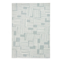 Catherine Lansfield Blocks Abstract Sage Green Rug
