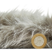 On Sale Polar Plush Light Grey Soft Shaggy Rug 80x150cm