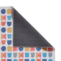 Catherine Lansfield Connect Geometric Multi Modern Rug Runner