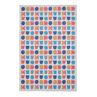 Catherine Lansfield Connect Geometric Multi Modern Rug