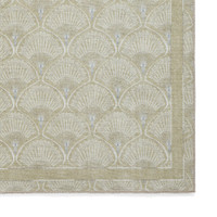 Catherine Lansfield Deco Peacock Washable Green Rug