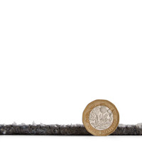 Catherine Lansfield Deco Peacock Washable Grey Rug Runner