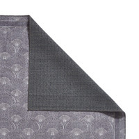 Catherine Lansfield Deco Peacock Washable Grey Rug