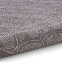 Catherine Lansfield Deco Peacock Washable Lilac Rug