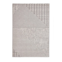 Catherine Lansfield Larsson Modern Abstract Grey Rug
