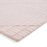 Catherine Lansfield Larsson Modern Abstract Rose Rug