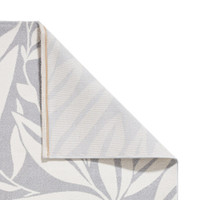 Catherine Lansfield Sorral Leaves Botanica Grey Rug