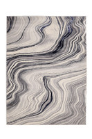 Dusk Watercolour Navy Rug silo