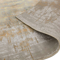 Aurora Rug AU01 Dune Silky Abstract Runner