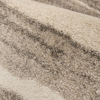 Freya Abstract Natural Rug closeup detail