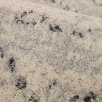 Freya Linezag Grey Rug Runner closeup detail
