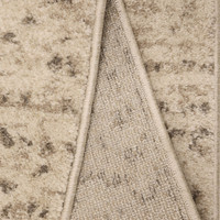 Freya Linezag Natural Rug folded