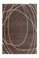 Halo Squiggle Taupe Rug silo